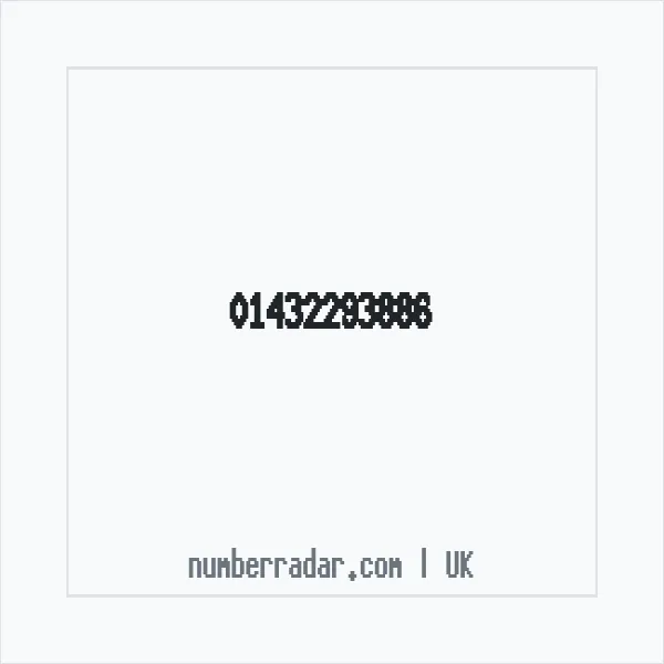 Reverse number check for +44 1432 293886 — who called me?