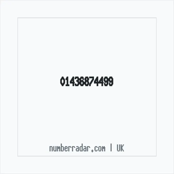 Reverse number check for +44 1436 874499 — who called me?