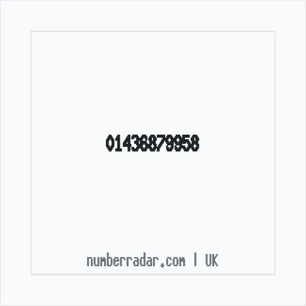 Reverse number check for +44 1436 879958 — who called me?