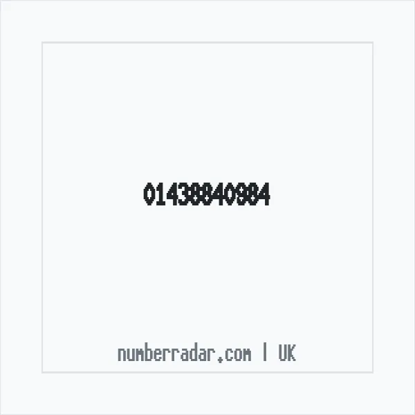 Reverse number check for +44 1438 840984 — who called me?