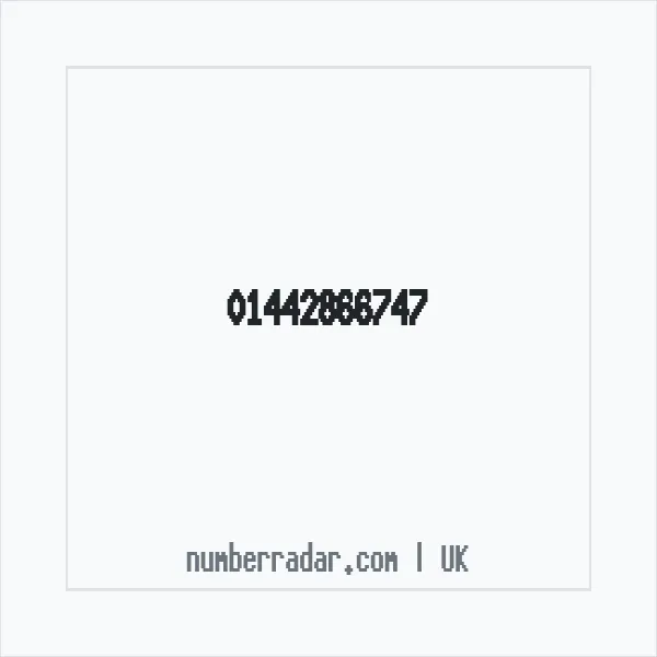 Reverse number check for +44 1442 866747 — who called me?