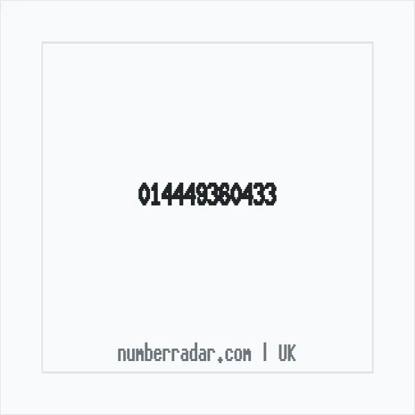 Reverse number check for +44 (1444) 936-043 — who called me?