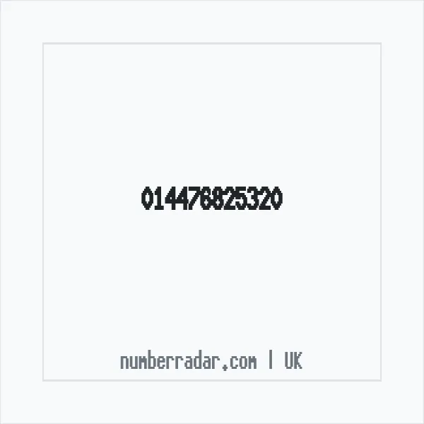 Reverse number check for +44 (1447) 682-532 — who called me?