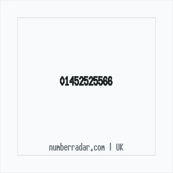 Reverse number check for +44 1452 525566 — who called me?
