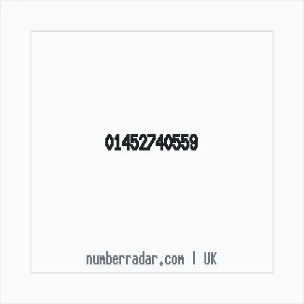 Reverse number check for +44 1452 740559 — who called me?