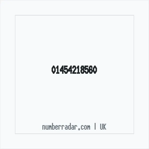 Reverse number check for +44 1454 218560 — who called me?