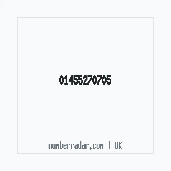 Reverse number check for +44 1455 270705 — who called me?