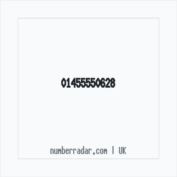 Reverse number check for +44 1455 550628 — who called me?