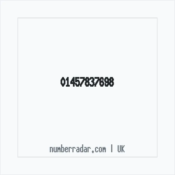 Reverse number check for +44 1457 837698 — who called me?