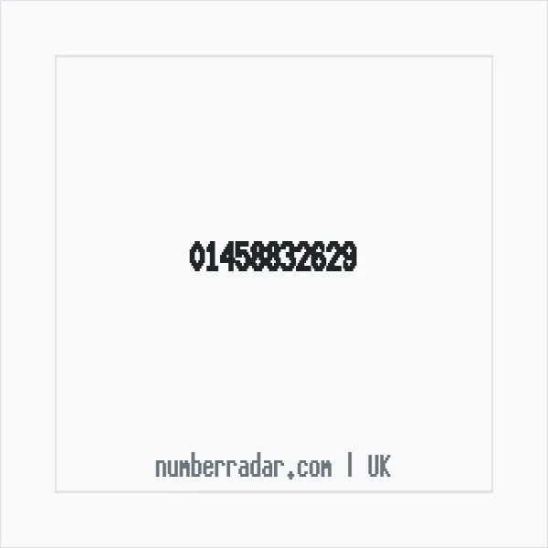 Reverse number check for +44 1458 832629 — who called me?