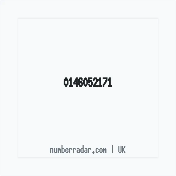 Reverse number check for +44 146052171 — who called me?