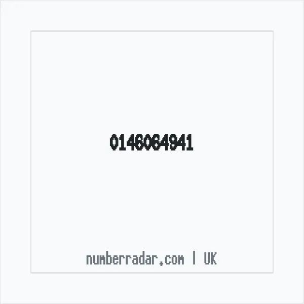 Reverse number check for +44 146064941 — who called me?