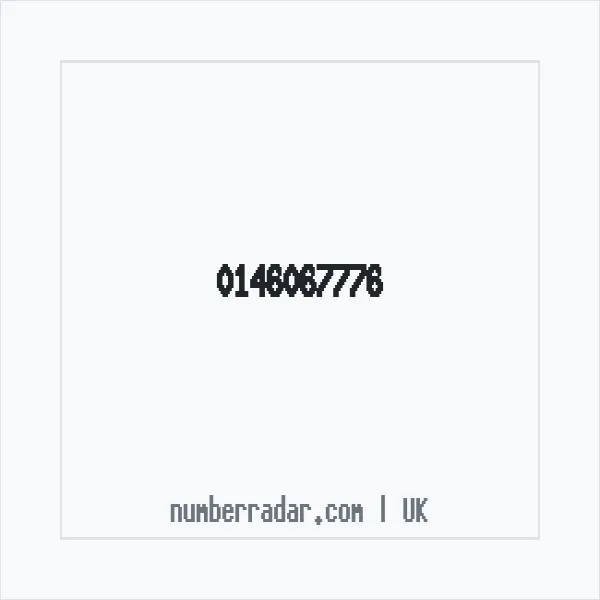 Reverse number check for +44 146067776 — who called me?