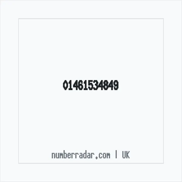 Reverse number check for +44 1461 534849 — who called me?
