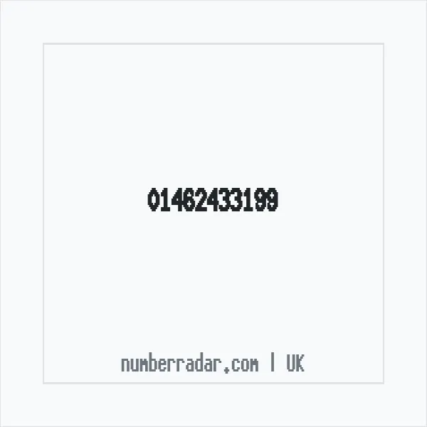 Reverse number check for +44 1462 433199 — who called me?