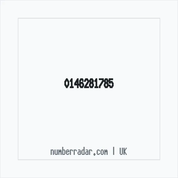 Reverse number check for +44 146281785 — who called me?