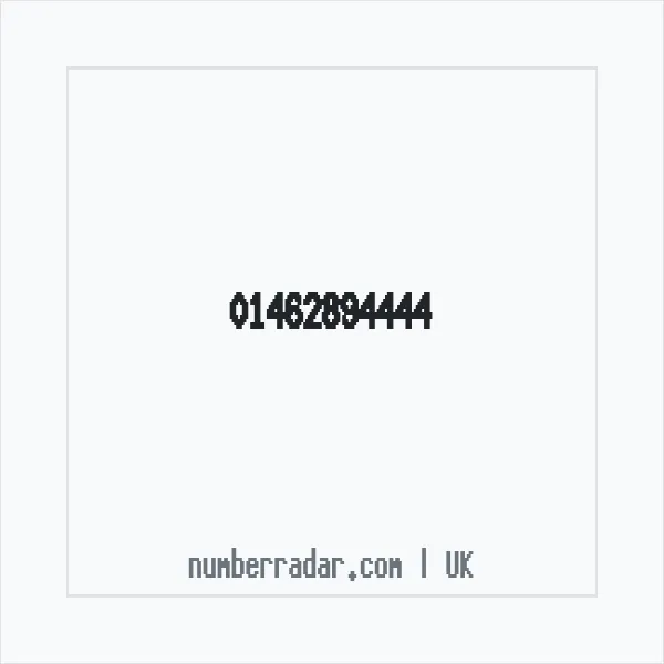 Reverse number check for +44 1462 894444 — who called me?