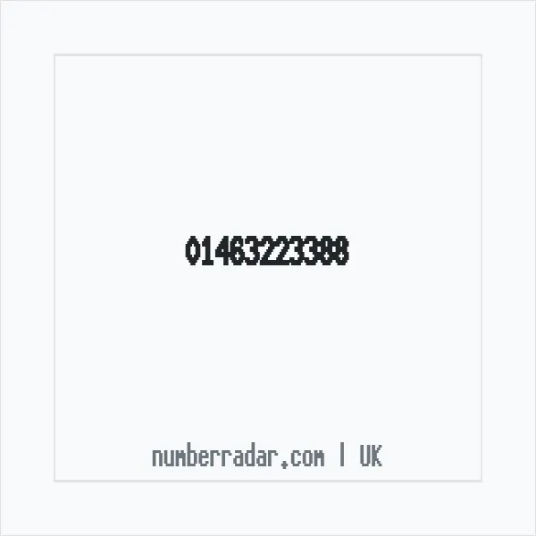 Reverse number check for +44 1463 223388 — who called me?