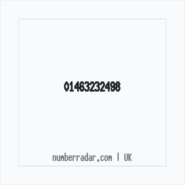 Reverse number check for +44 1463 232498 — who called me?