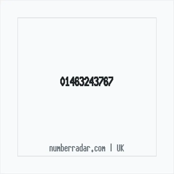 Reverse number check for +44 1463 243767 — who called me?