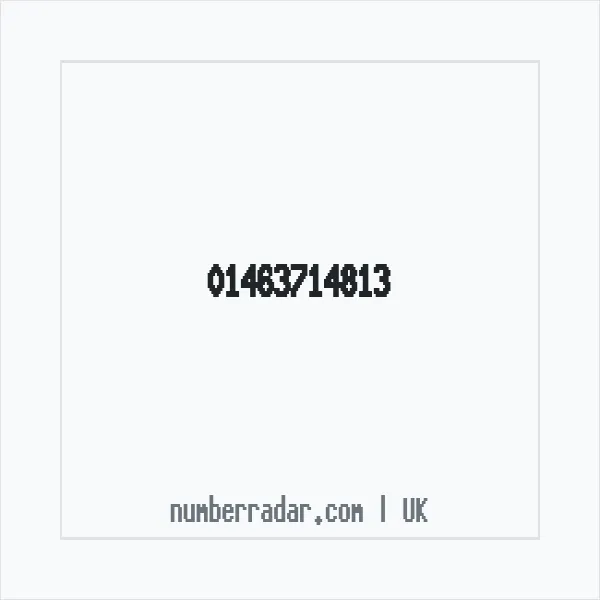 Reverse number check for +44 1463 714813 — who called me?