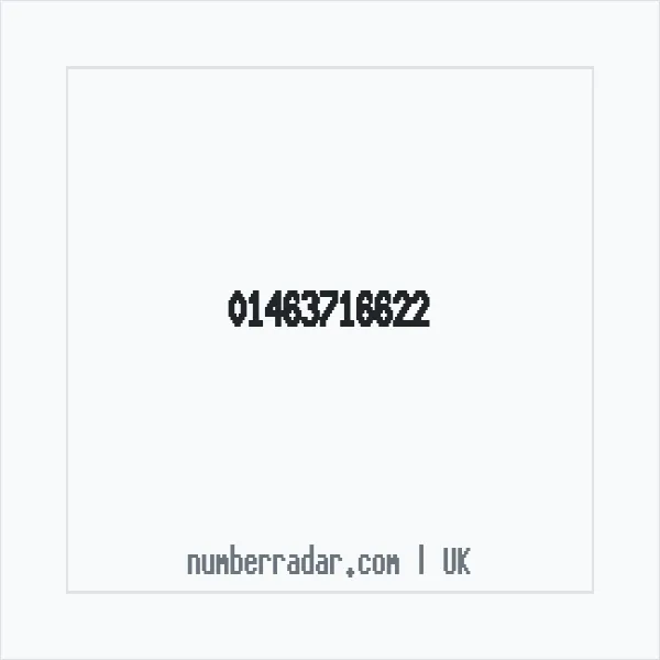 Reverse number check for +44 1463 716622 — who called me?
