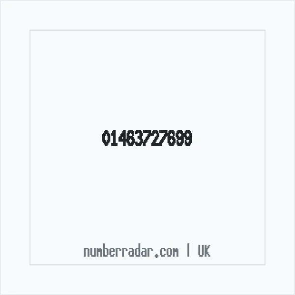 Reverse number check for +44 1463 727699 — who called me?