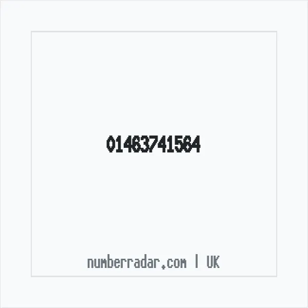 Reverse number check for +44 1463 741564 — who called me?