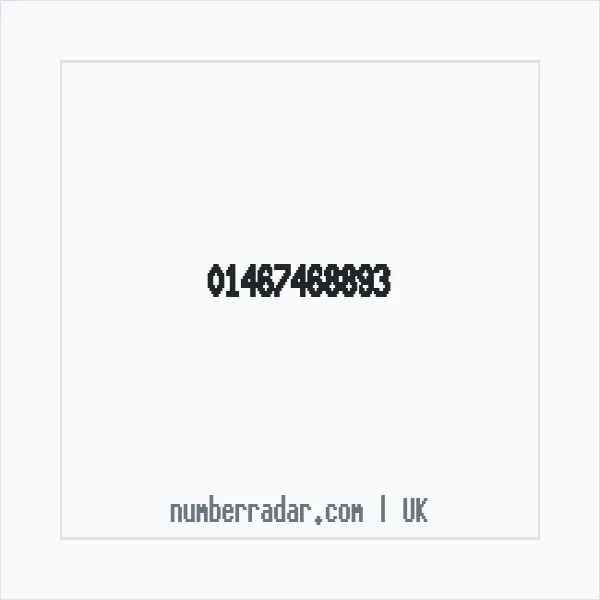 Reverse number check for +44 1467 468893 — who called me?
