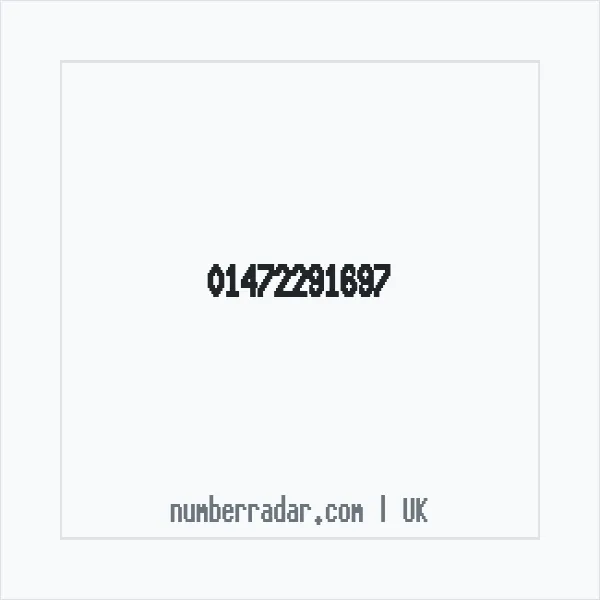 Reverse number check for +44 1472 291697 — who called me?