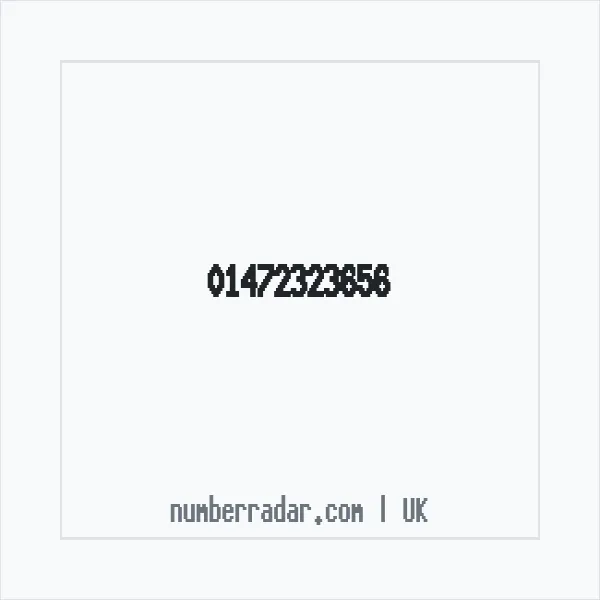 Reverse number check for +44 1472 323656 — who called me?