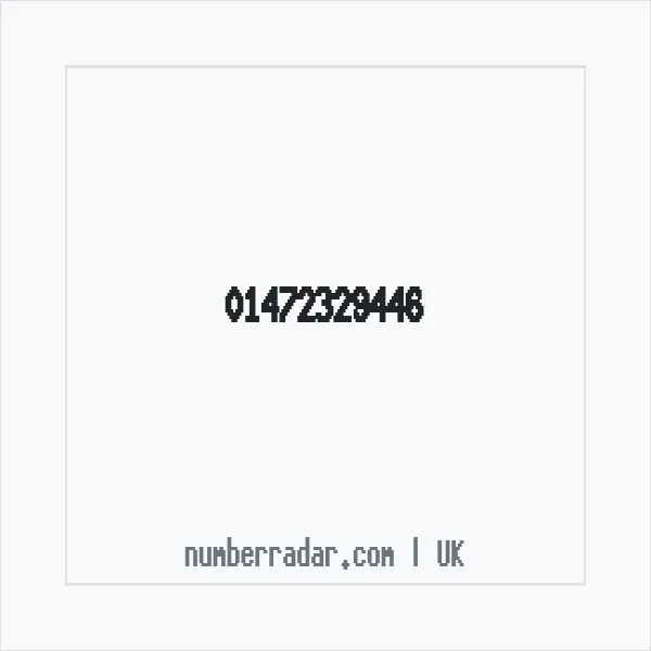 Reverse number check for +44 1472 329446 — who called me?