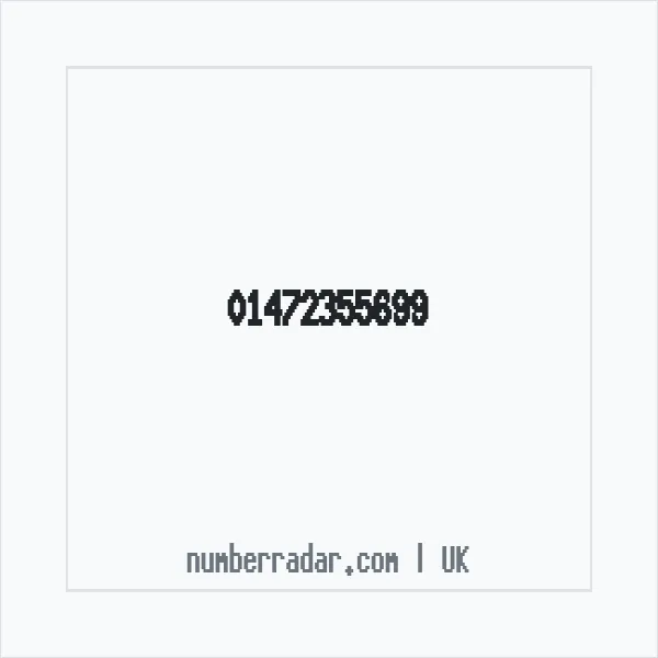 Reverse number check for +44 1472 355699 — who called me?