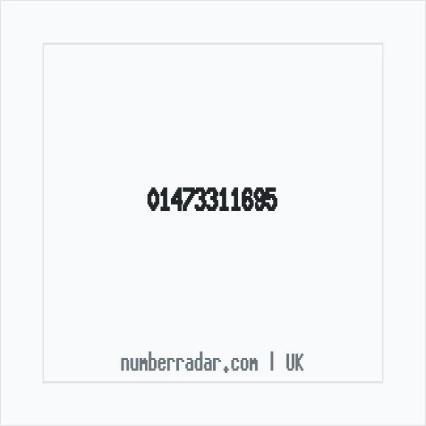 Reverse number check for +44 1473 311695 — who called me?
