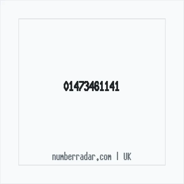 Reverse number check for +44 1473 461141 — who called me?