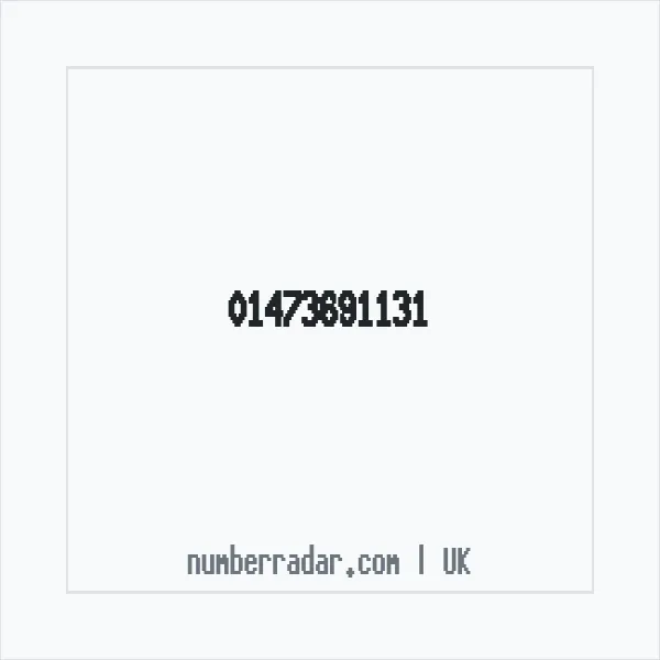 Reverse number check for +44 1473 691131 — who called me?