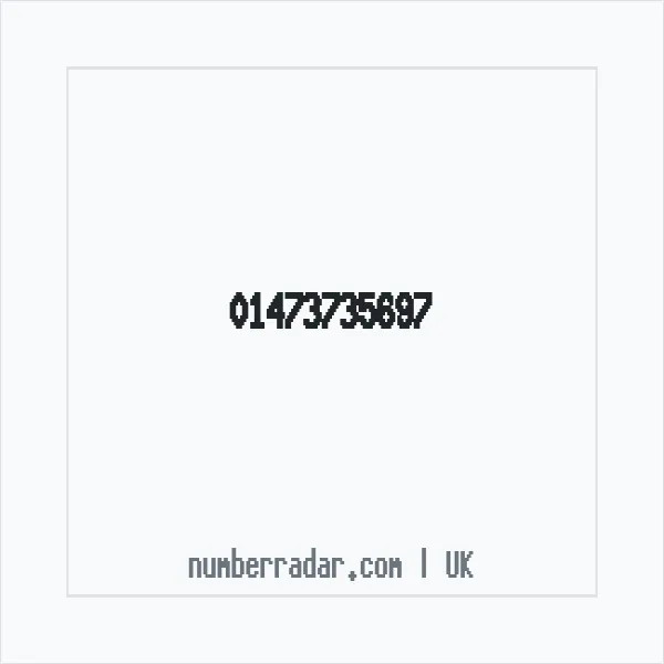 Reverse number check for +44 1473 735697 — who called me?