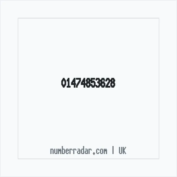 Reverse number check for +44 1474 853628 — who called me?