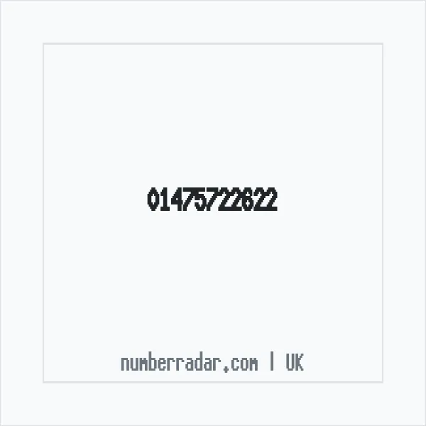 Reverse number check for +44 1475 722622 — who called me?