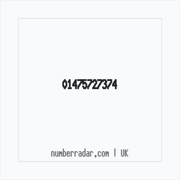 Reverse number check for +44 1475 727374 — who called me?