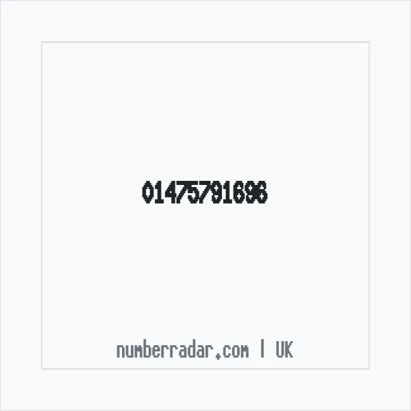 Reverse number check for +44 1475 791696 — who called me?