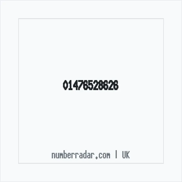 Reverse number check for +44 1476 528626 — who called me?