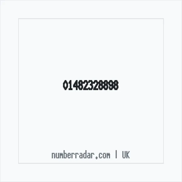 Reverse number check for +44 1482 328898 — who called me?