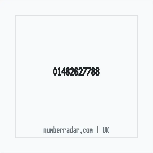 Reverse number check for +44 1482 627788 — who called me?