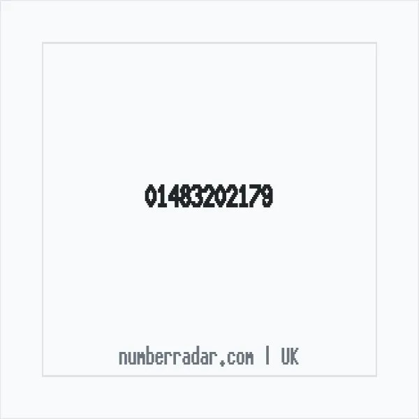 Reverse number check for +44 1483 202179 — who called me?