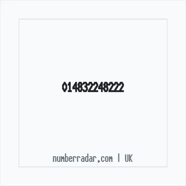 Reverse number check for +44 (1483) 224-822 — who called me?