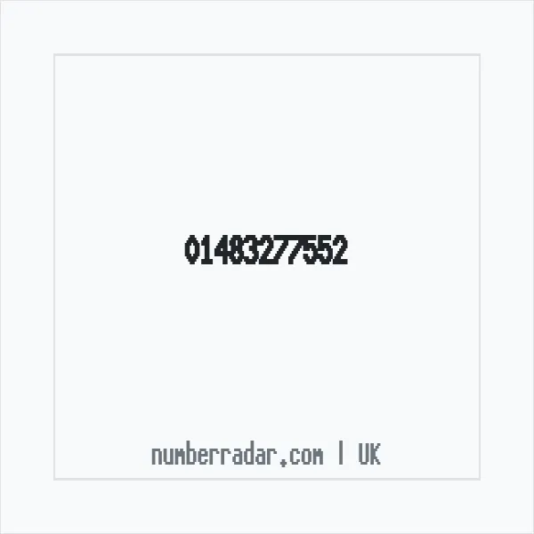 Reverse number check for +44 1483 277552 — who called me?