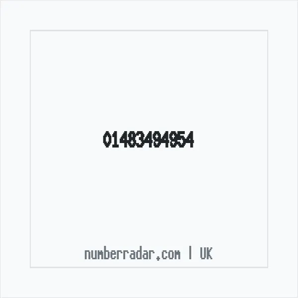 Reverse number check for +44 1483 494954 — who called me?