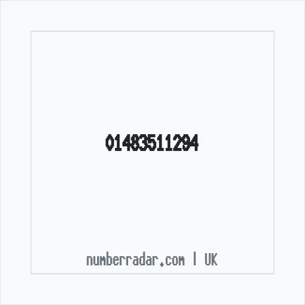 Reverse number check for +44 1483 511294 — who called me?