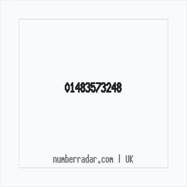 Reverse number check for +44 1483 573248 — who called me?